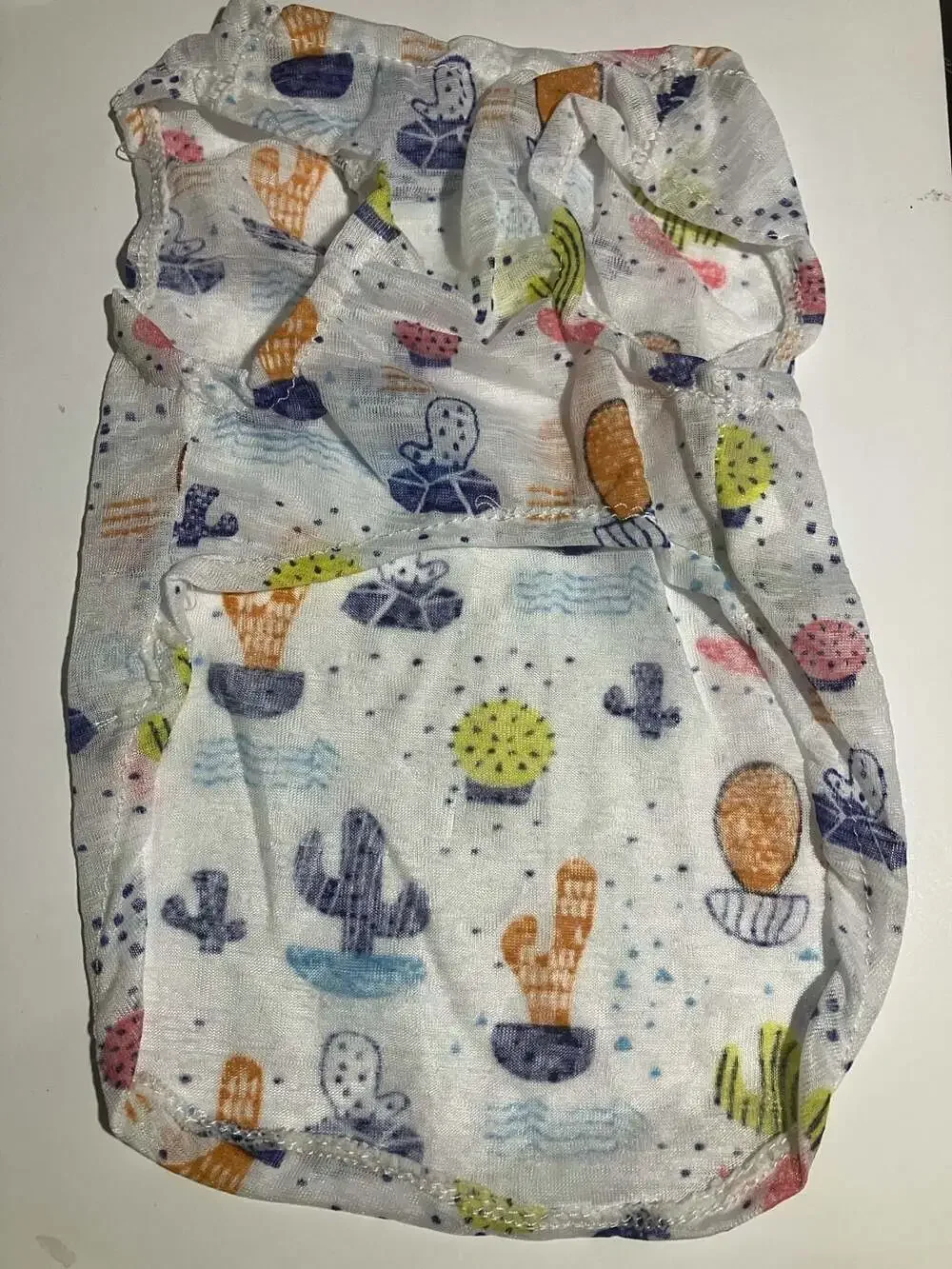 Djfog Cactus Print Dog Shirt Small Dog Outfit
